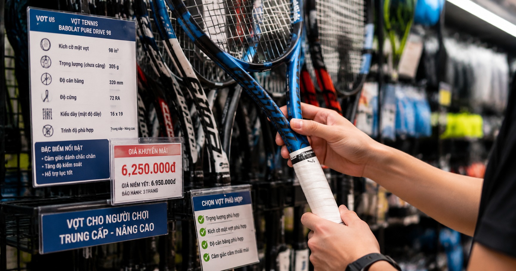 Hướng Dẫn Chi Tiết về mua vợt tennis phù hợp và chất lượng - image 2