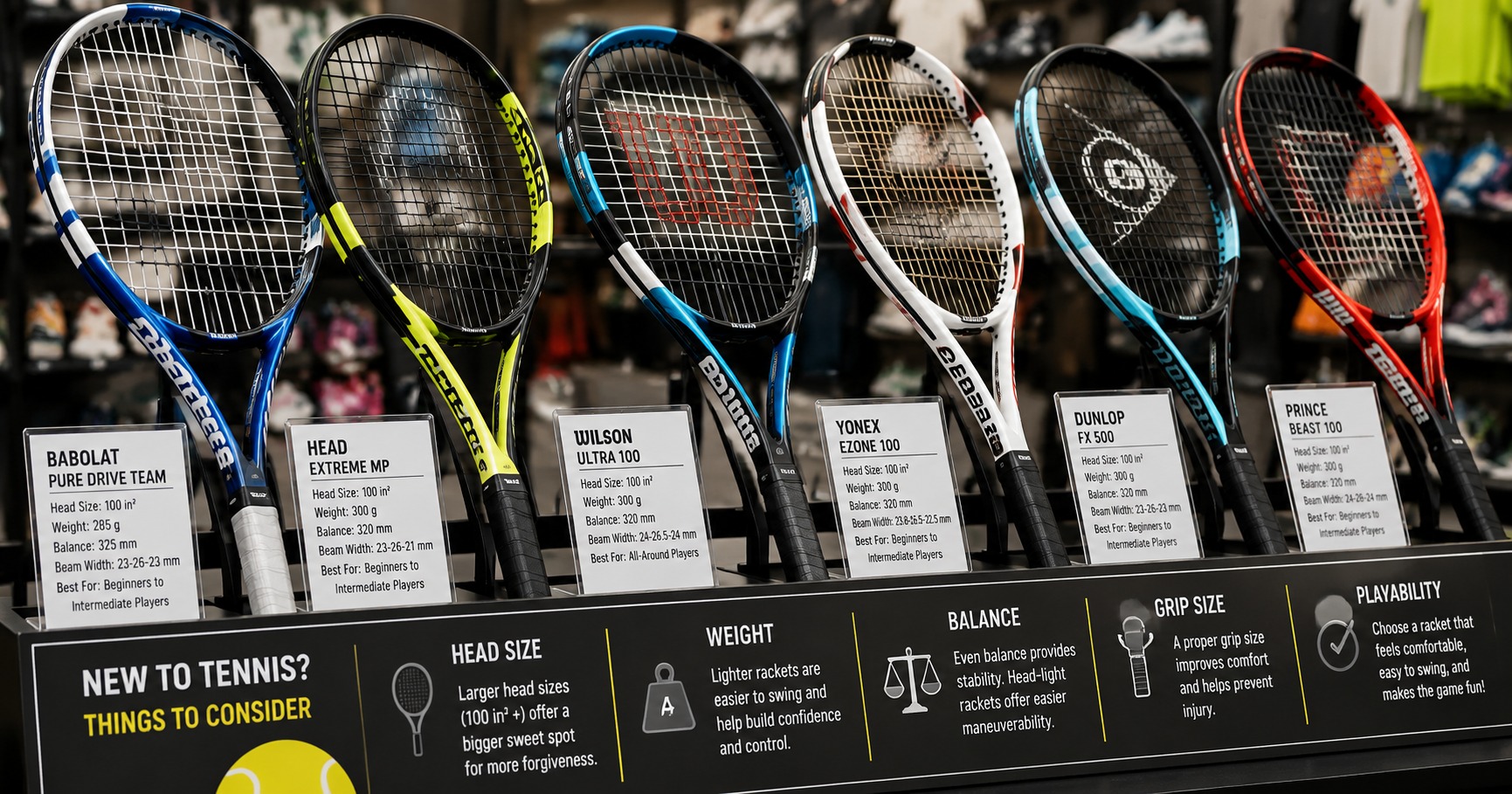 Hướng Dẫn Chọn Vợt Tennis Cho Người Mới Chơi Phù Hợp Nhất - image 2